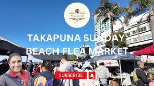 Takapuna Beach Sunday Market, Auckland, New Zealand