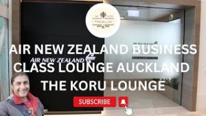 Air New Zealand Business Class Lounge Auckland