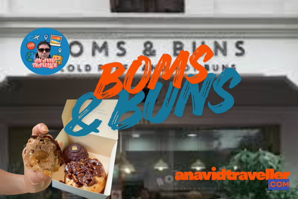 Boms and Buns Joo Chiat Review, Sticky Pecan Bun and Rocher Bom That Stole My Heart. If you are exploring Joo Chiat or looking for desserts.