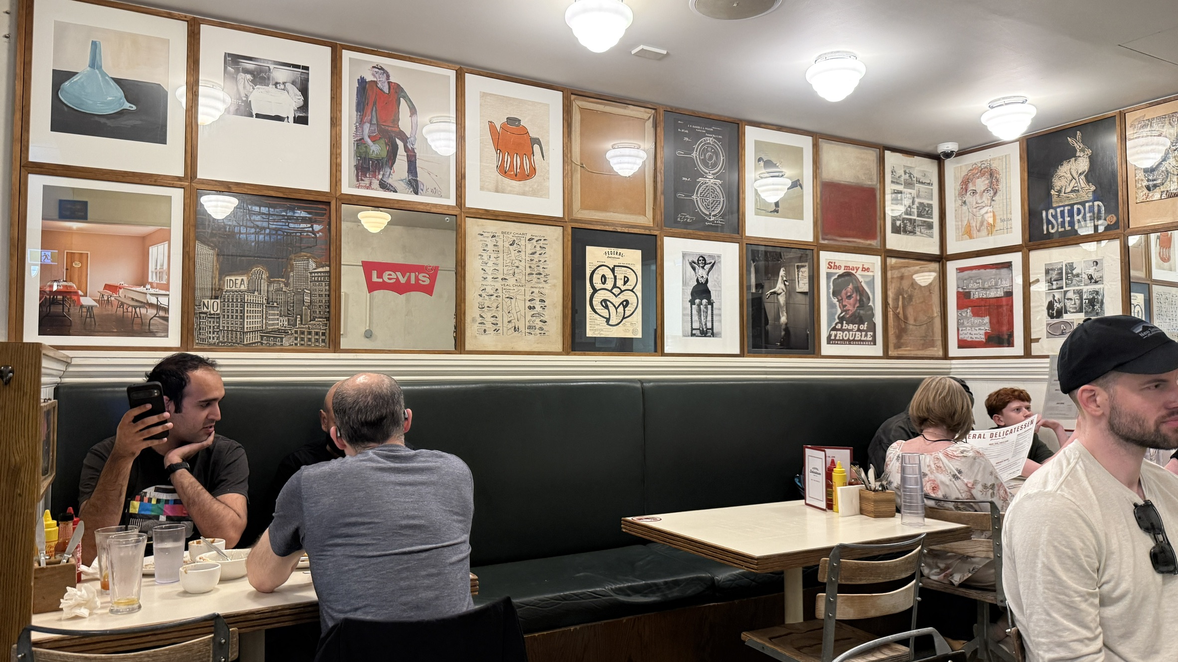 Federal Delicatessen Inside - An Avid Traveller