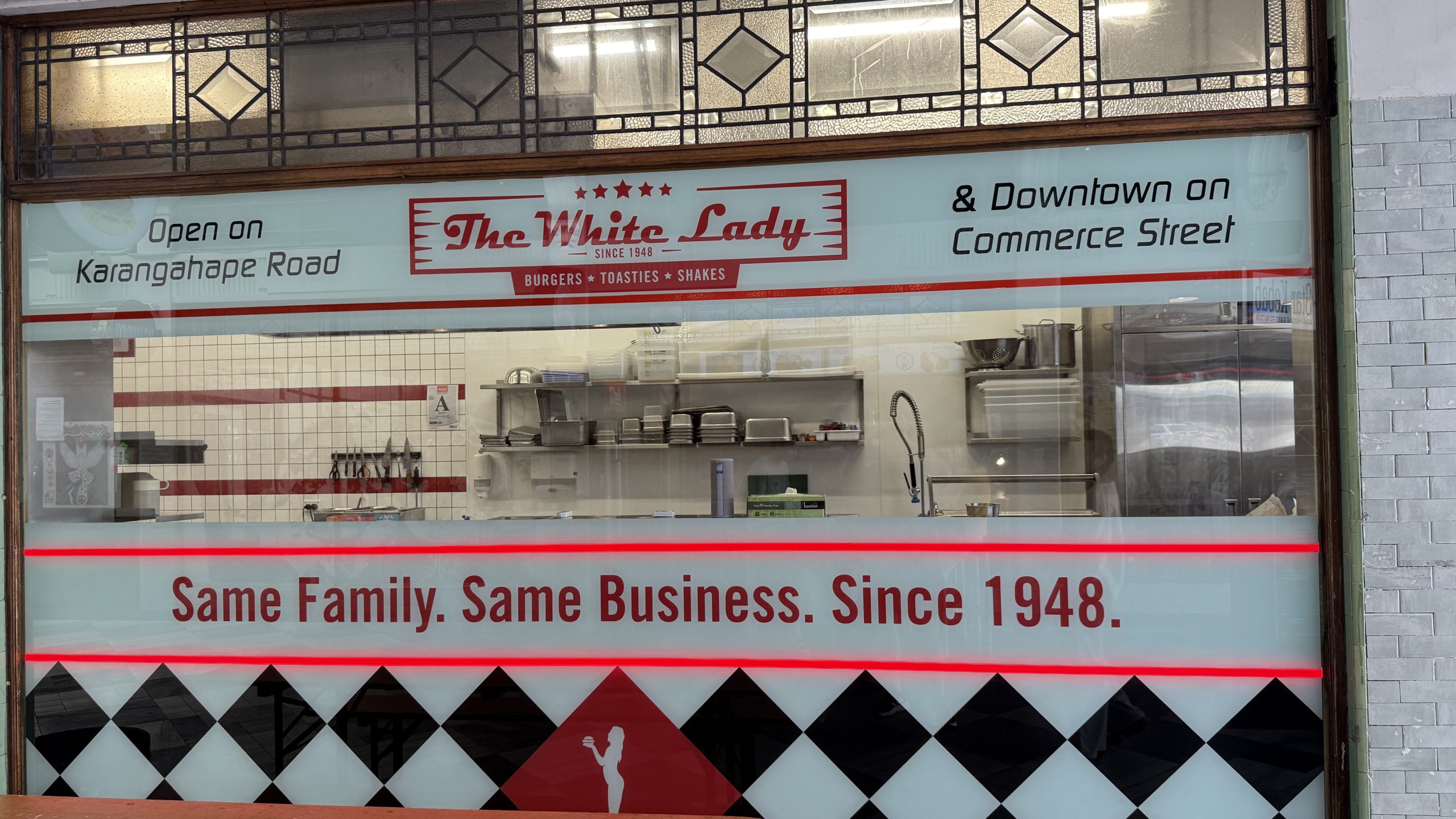 The White Lady Auckland Kitchen