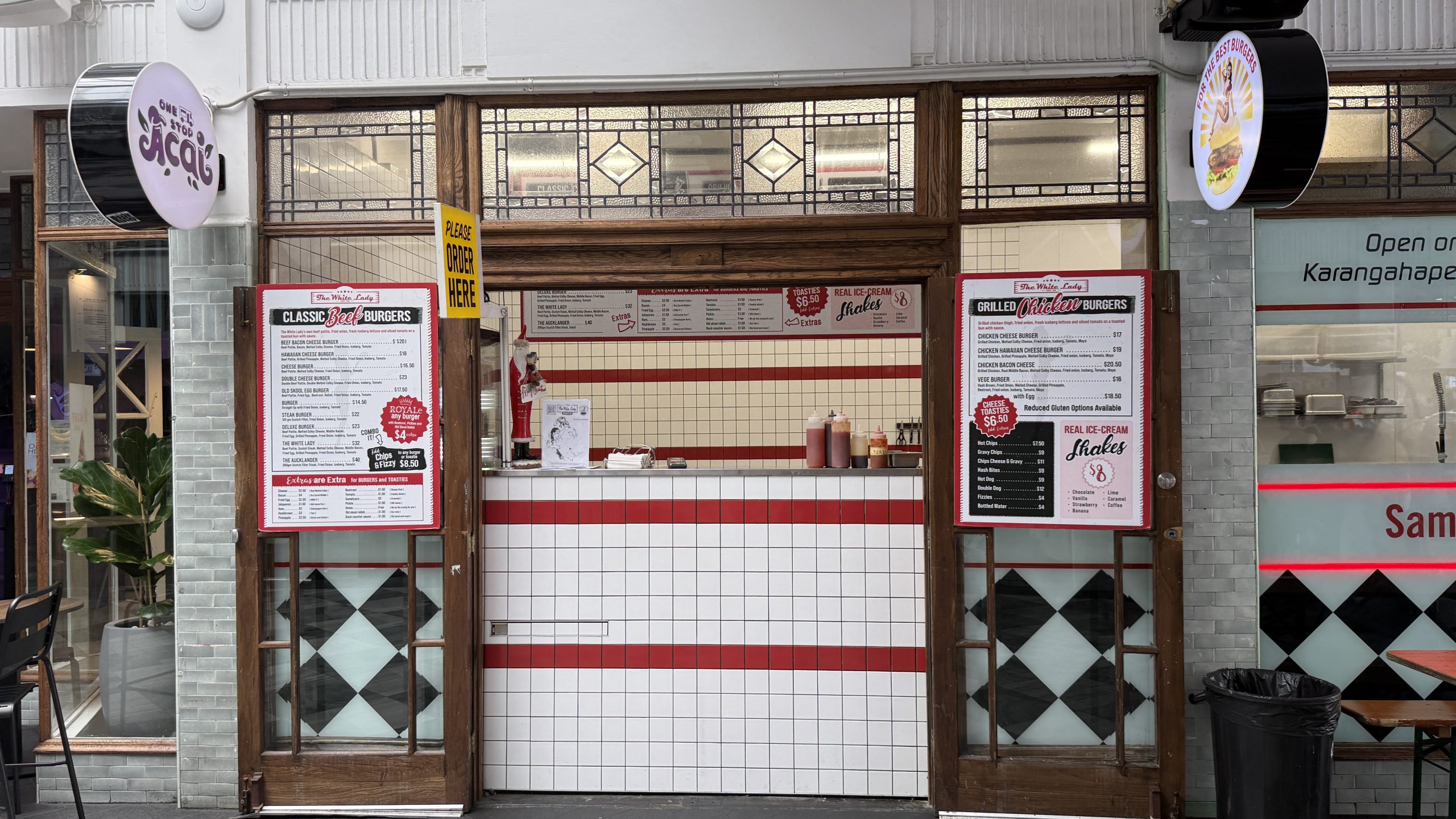 The White Lady Auckland Kitchen