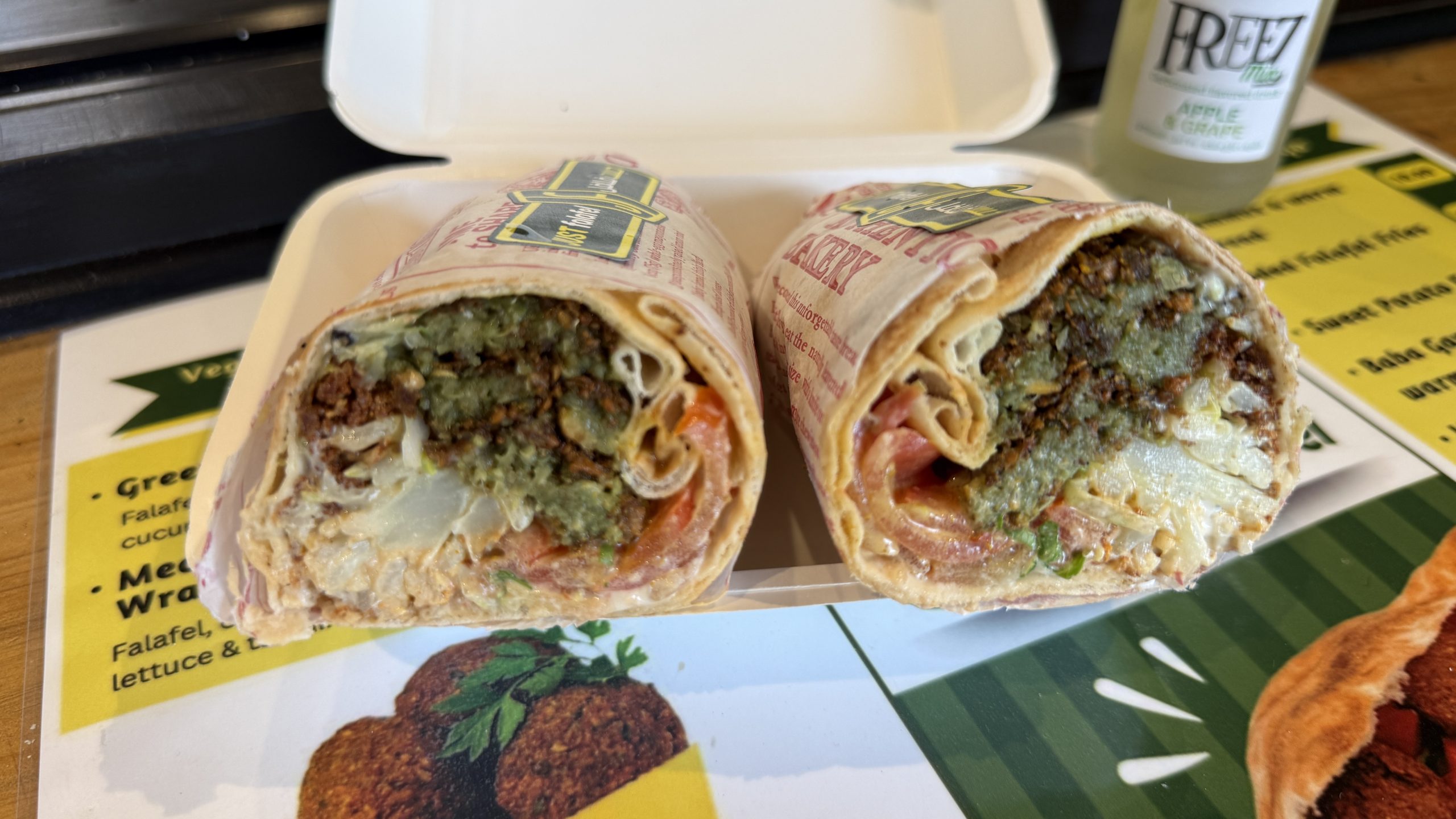 Just Falafel Wrap