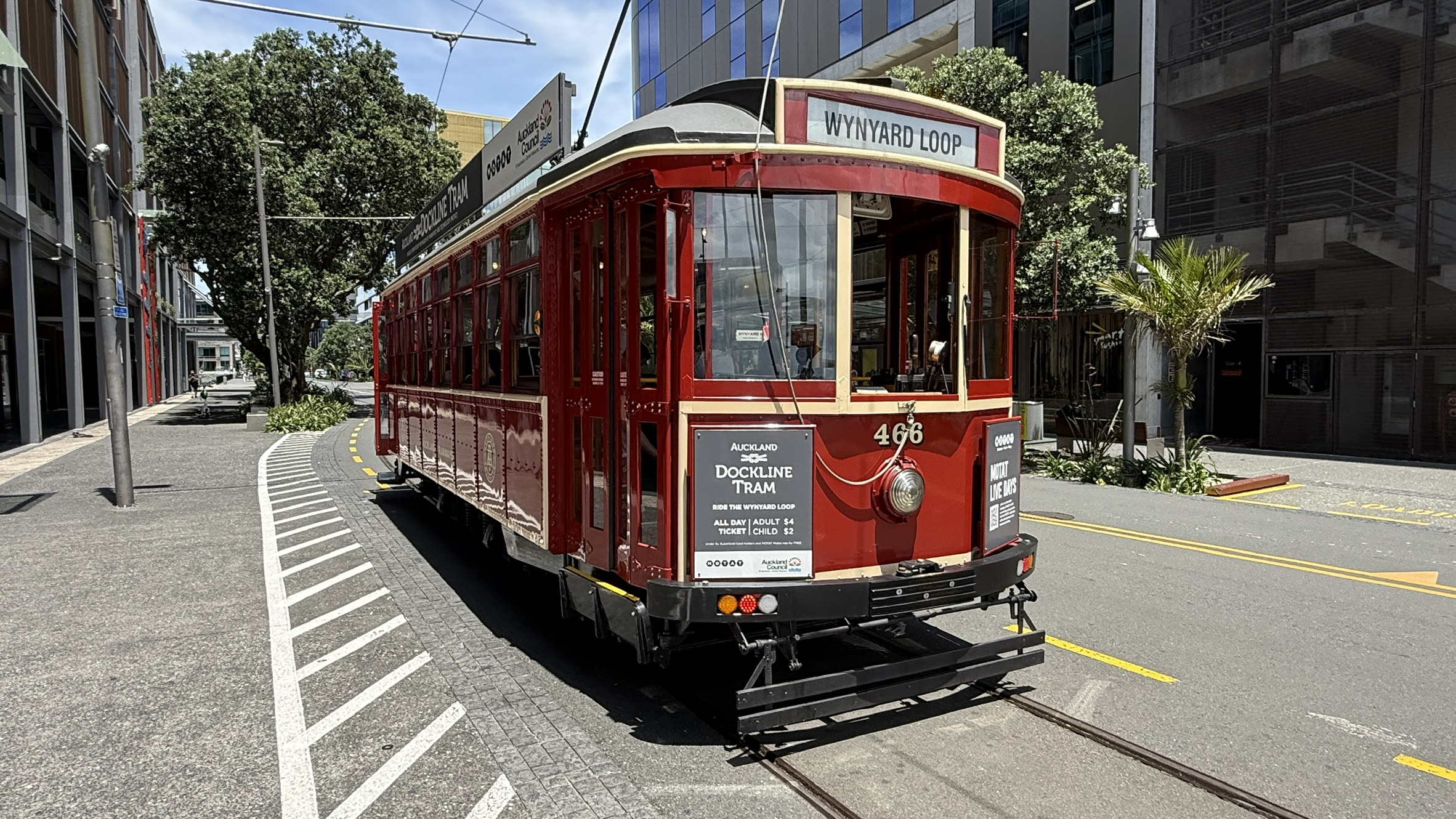 Wynyard Quarter - Tram