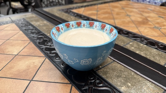 Outside view of Oodles Uyghur Chinese Halal Restaurant at Westfield Newmarket Traditional Uyghur Milk Tea 